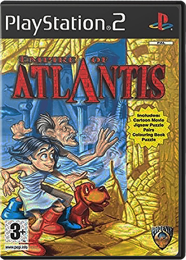 Empire of Atlantis box art for Playstation 2